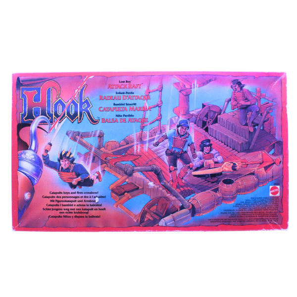 Vintage Mattel Hook Attack Raft 1991 OVP Rarität | Hoppla-Stuff